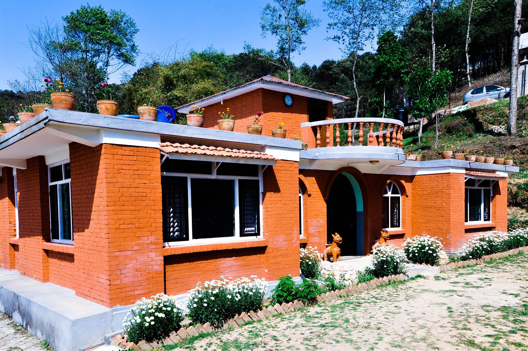 Hotel Mount Paradise Nagarkot Exteriör bild