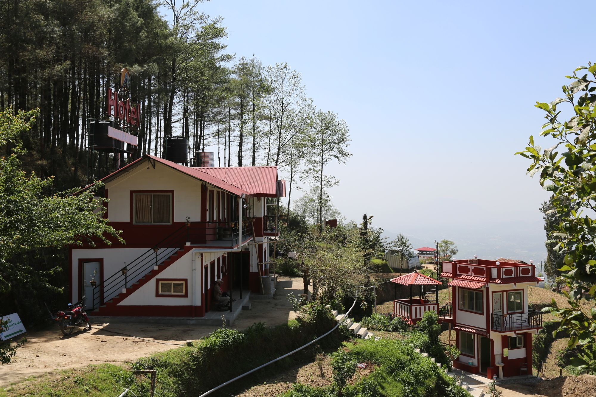 Hotel Mount Paradise Nagarkot Exteriör bild