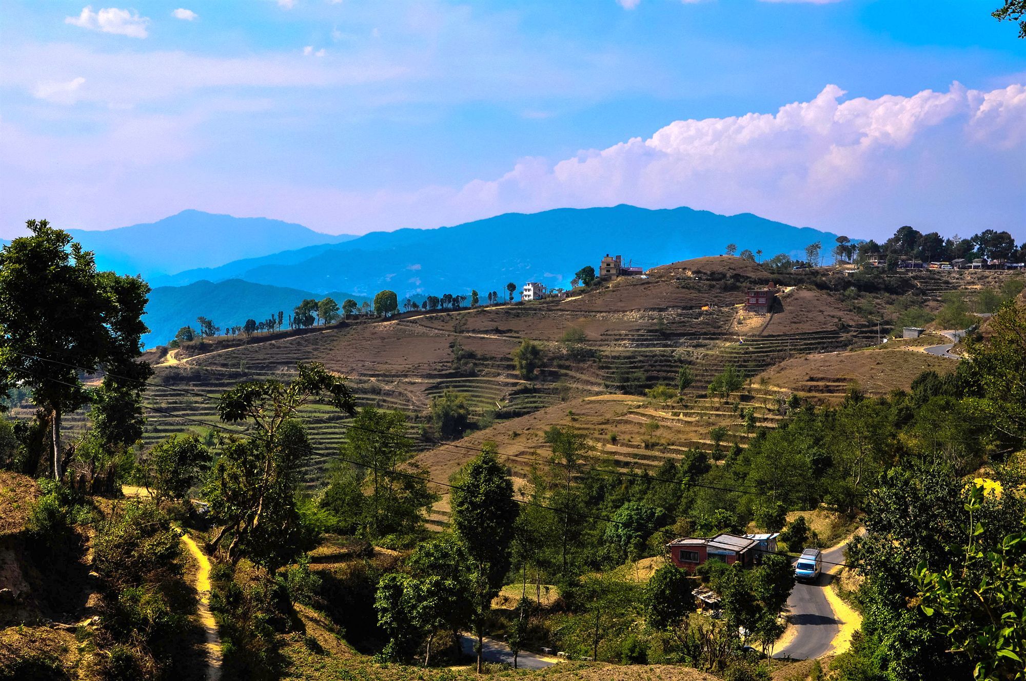 Hotel Mount Paradise Nagarkot Exteriör bild