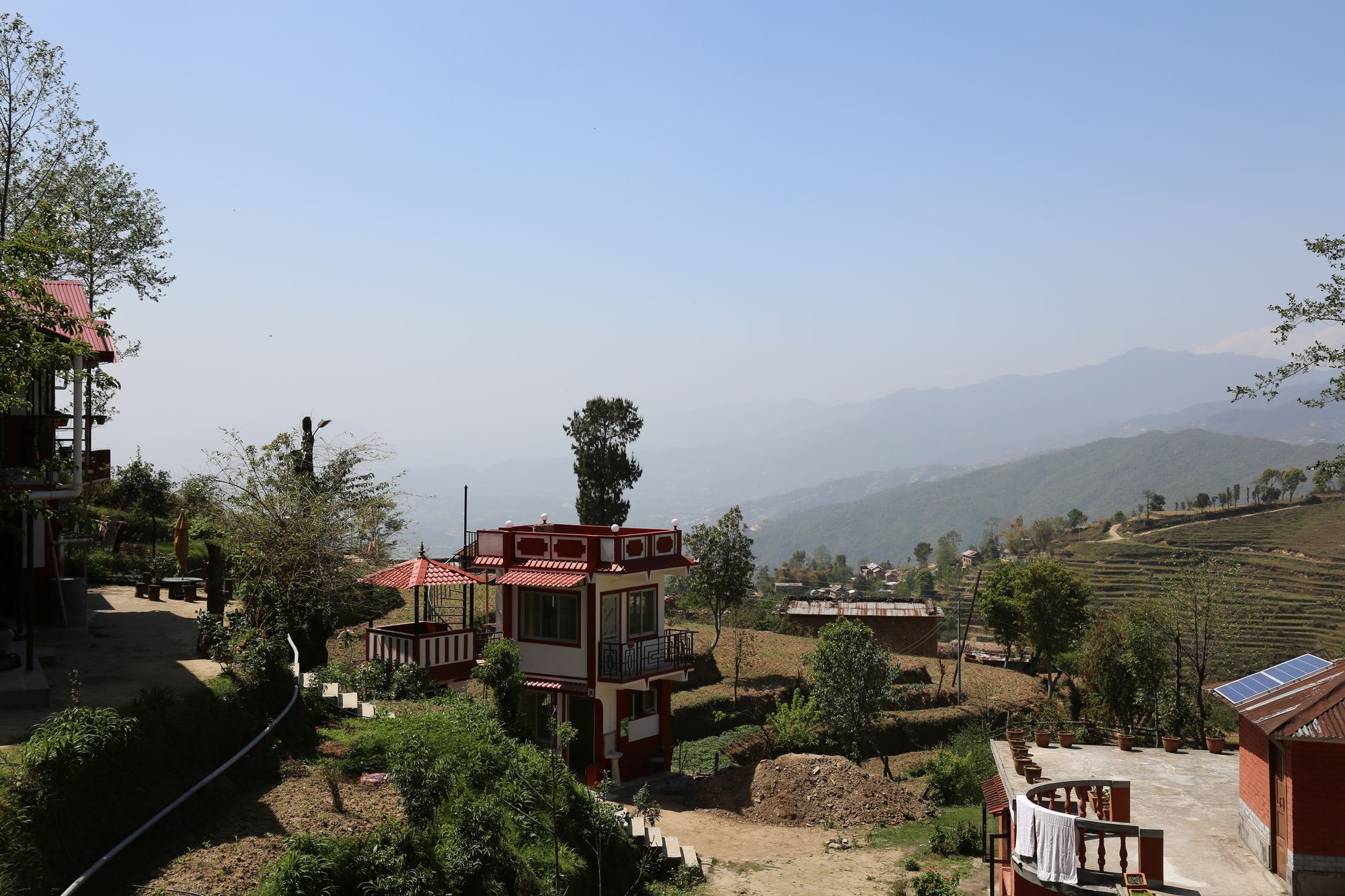 Hotel Mount Paradise Nagarkot Exteriör bild