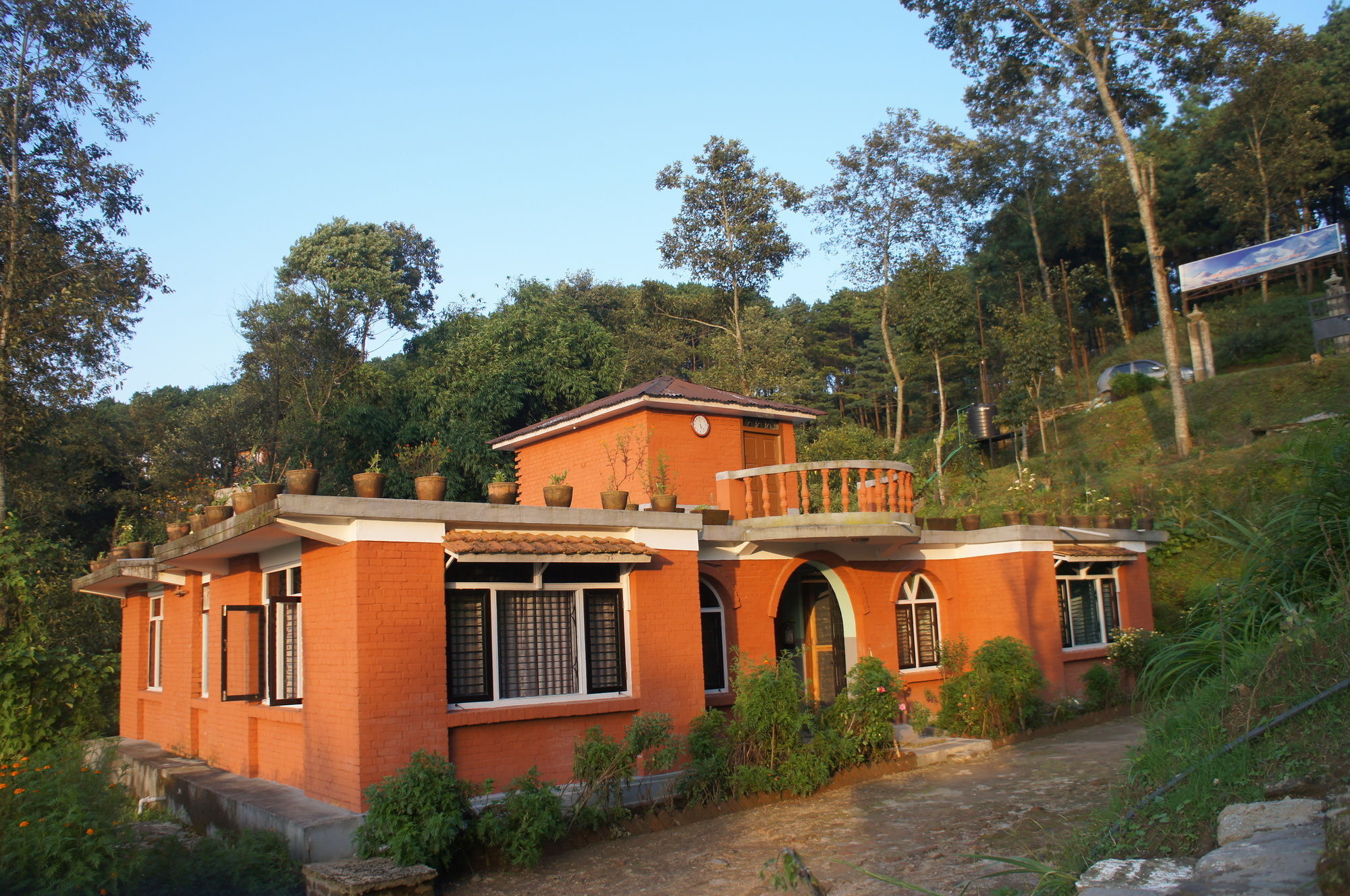 Hotel Mount Paradise Nagarkot Exteriör bild